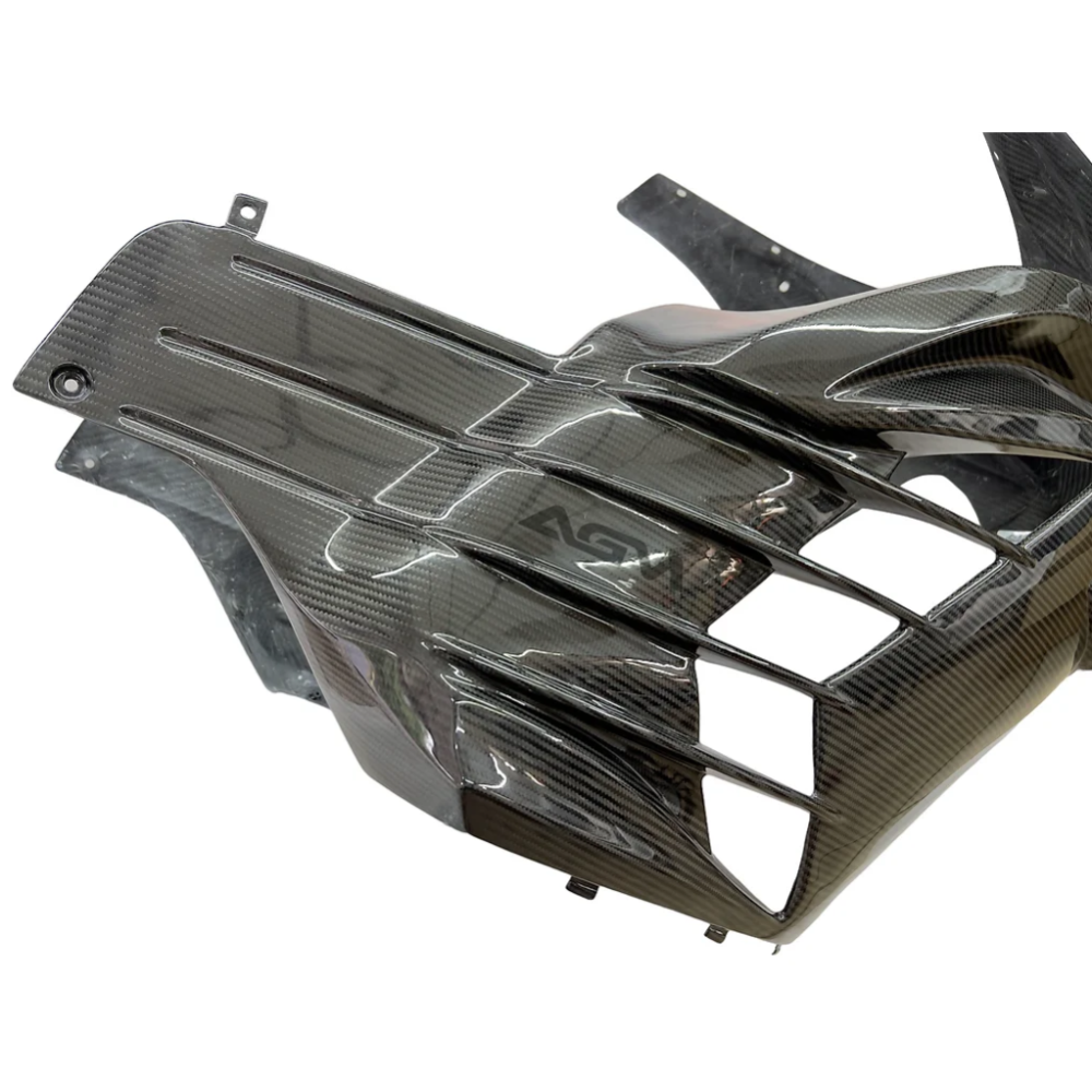 AGM ZX14R Carbon Fiber Full Front Fairing Kit (3/4 Upper)