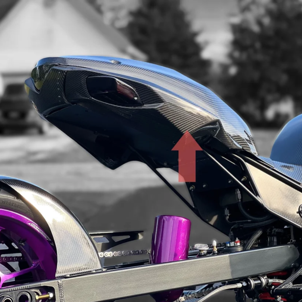 AGM ZX14 Carbon Fiber OEM Tail Sides