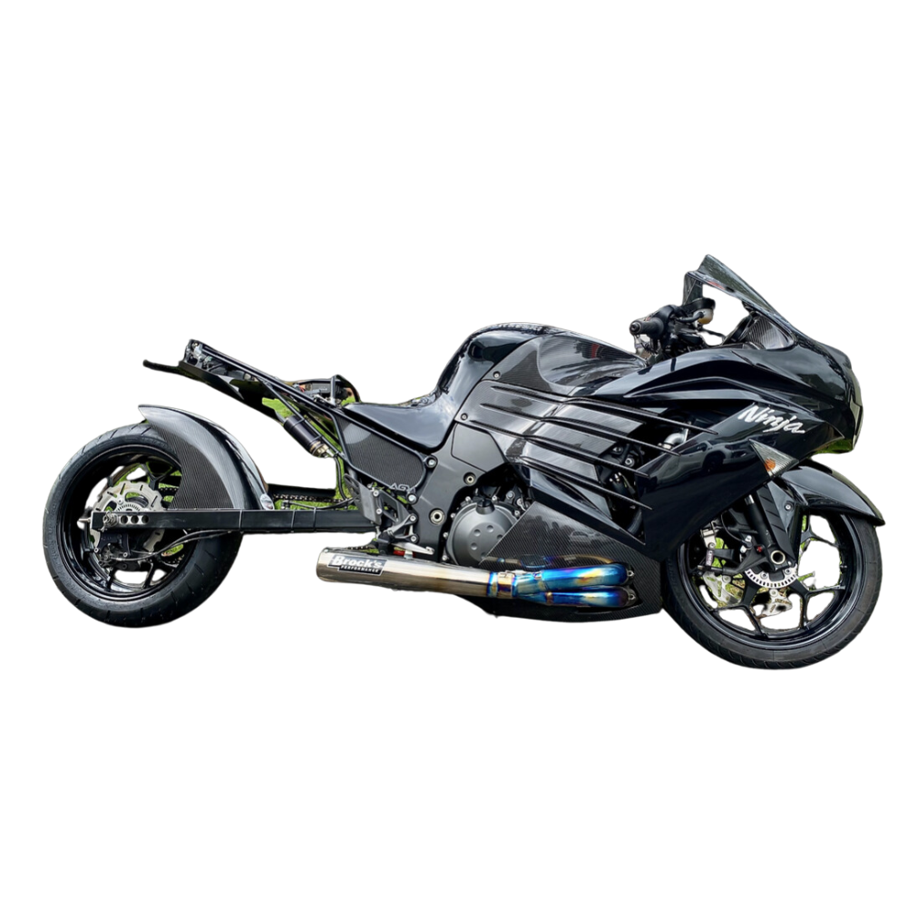 AGM ZX14R Carbon Fiber Tank Cover
